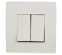 EL BASIC TG103 2 BUTTONS 1 WAY SWITCH CREAM-OLD