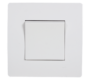 EL BASIC TG115 1 BUTTON CROSS WAY SWITCH WHITE-OLD