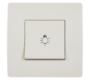 EL BASIC TG112A PUSH BUTTON SWITCH CREAM-OLD