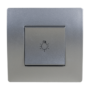EL BASIC TG112A PUSH BUTTON SWITCH SILVER GREY-OLD