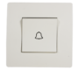 EL BASIC TG112 DOORBELL SWITCH CREAM-OLD