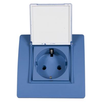 EL BASIC TZ107C GERMAN STANDARD SOCKET WITH COVER