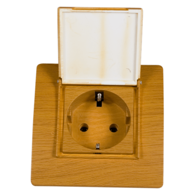 EL BASIC TZ107C GERMAN STANDARD SOCKET WITH COVER