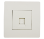 EL BASIC TZ112 COMPUTER LINE SOCKET CREAM-OLD