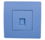 EL BASIC TZ112 COMPUTER LINE SOCKET BLUE-OLD