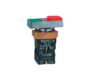TIPKA DVOSTRUKA 8475 24V 1NO+1NC CRVENA I ZELENA+LED TINJALICA