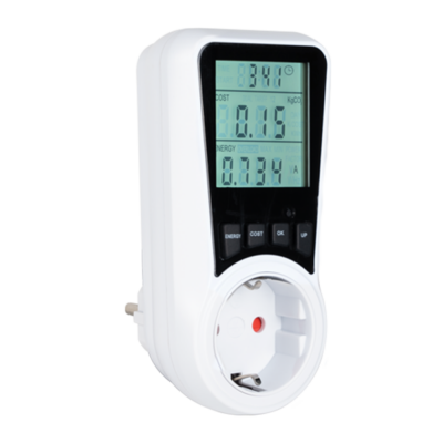 DIGITAL PLUG-IN KWH METER 16A