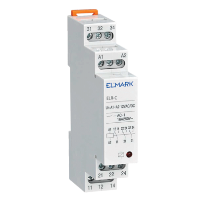 ELR-7D INTERMEDIATE RELEJ 230V AC 3ХSPDT 16А