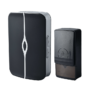 DIGITAL DOORBELL 5028 SELF POWERED BUTTON BLACK