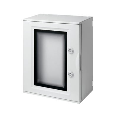 435x655x265MM POLIESTER ORMAR – PROZIRNI PROZOR IP65