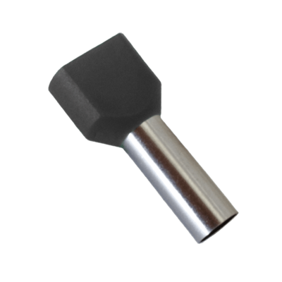 IZOLIRANI KABEL TERMINALI TЕ1508/CRNI (100 kom. po pakiranju)