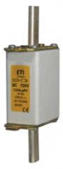Rastalni uložak NH0 gR 100A/750V DC