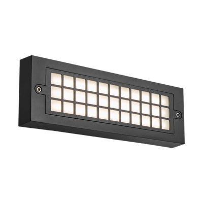 GRF300 LED FASADNA SVJETILJKA 6W 4000K IP65 CRNA