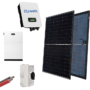 HYBR. SOLAR SYSTEM 3P/10kW 430W PANELS WITH BATT.