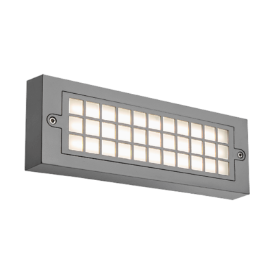 GRF300 LED FASADNA SVJETILJKA 6W 4000K IP65 SIVA