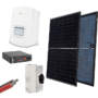 HYBR. SOLAR SYSTEM 1P/3.6kW 430W PANELS WITH BATT.