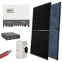 HYBR. SOLAR SYSTEM 3P/6kW 580W PANELS WITH BATT.