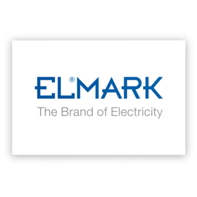WINDOW STICKER ELMARK THE BRAND OF ELECTRICITY 130