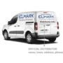 ELMARK MINIVAN STICKER 1000x300mm