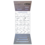 ADVERTISING STAND- 10 LUMINAIRES & BATHROOM
