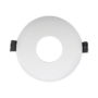 SPOT LAMPA OKRUGLA PLASTIČNA D90mm BIJELA SA MALIM OTVOROM