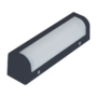 CORNER LED FIXTURE 6W 230V 4000K IP54 BLACK