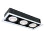 LED ACCENT UGRADBENA SVJETILJKA QUAD312 12W 3XE27 2700K BIJELA
