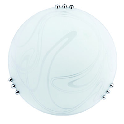 VIRGO PLAFONJERA 2XE27 BIJELA ø400mm