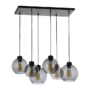 ALTHEA VISILICA 6XE27 CRNA