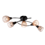 AMBIX SPOT 5XE14 CRNA/BAKAR