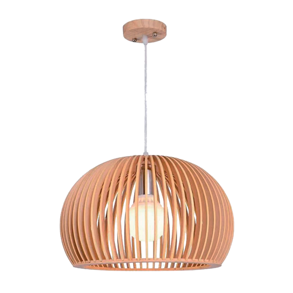 BAMBOO VISILICA 1XE27 DRVO