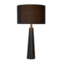CAREN STOLNA LAMPA 1XE27 CRNA