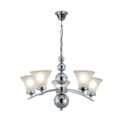 DARA LUSTER 5XE27 KROM