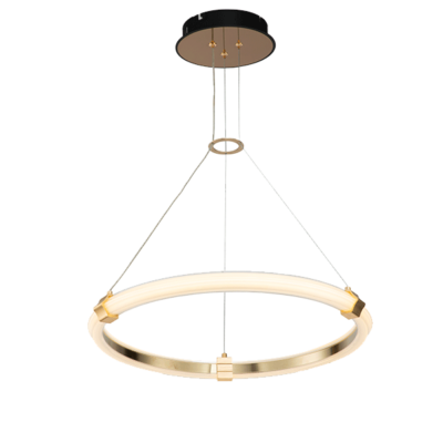 FELIX LED LUSTER 35W 3000K CRNA/ZLATNA