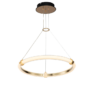 FELIX LED LUSTER 35W 3000K CRNA/ZLATNA
