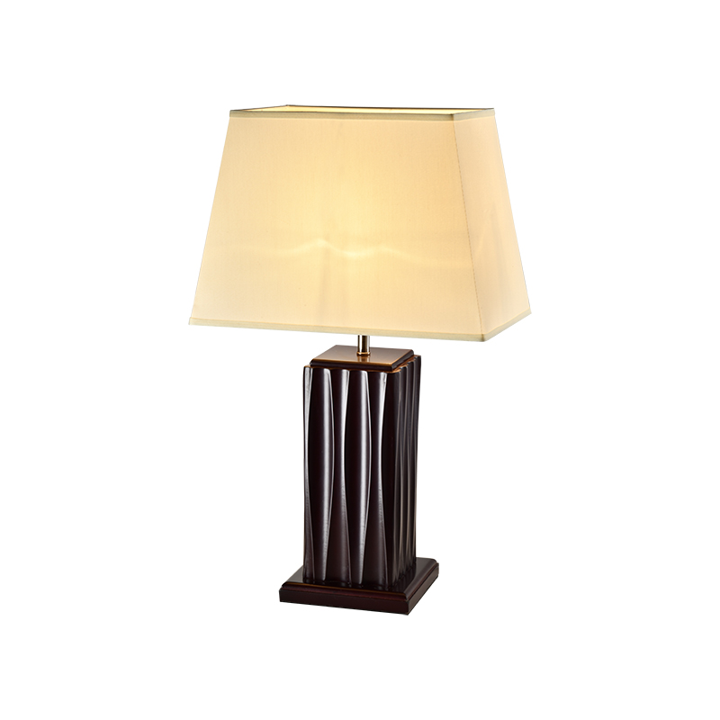 ISCA STOLNA LAMPA 1XE27 CRNA/LAN