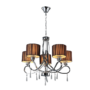 LILLY LUSTER 5XE27 KROM D650X590mm
