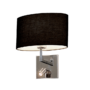 TOMY ZIDNA SVJETILJKA 1XE27 +1WLED 4000K TAMNO SIVA