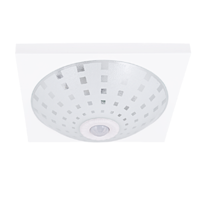 8110 SENSOR STROPNA SVJETILJKA 2XE27 300MM/300MM BIJELA