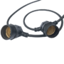 KABEL SA GRLOM ZA ŽARULJE 15XE27 IP44 5m