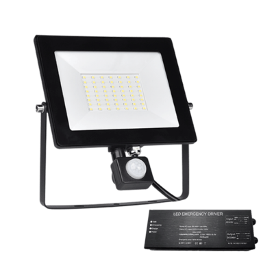 STELLAR HELIOS LED REFLEKTOR 50W SA SENZOROM+PANIK MODULOM