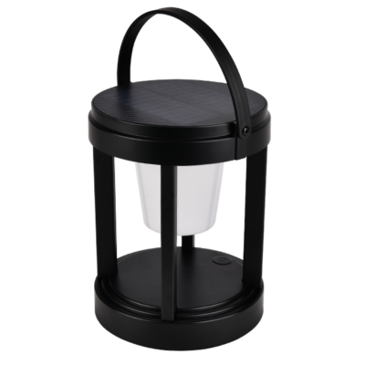 SOLAR LAWN LAMP 3W IP44, BLACK