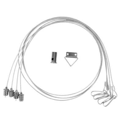 OVJESNI PRIBOR /SAJLA/ ZA LED PANEL /4PCS SET/