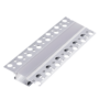 ALU PROFIL ZA LED TRAKU 2m. UGRADNI ZA GIPS DP63
