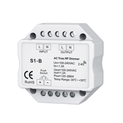SMART WIFI 1-KANALNI TRIAC DIMMER ZA UGRADNU MONTAŽU