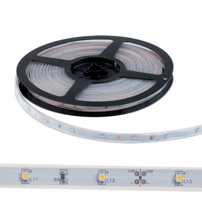 LED150(12/DC,IP67)-WW/5m, tube, white PCB