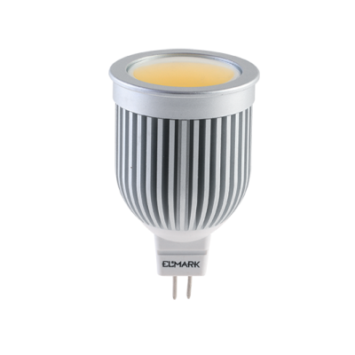 ELMARK LEDCOB 5W GU5,3 12V TOPLO BIJELA