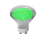 LED ŽARULJA SMD2835 3W GU10 230V 3000K ZELENA
