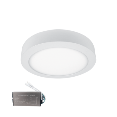 STELLAR LED PANEL OKRUGLI NADGRADNI 18W 6500K SA PANIK MODULOM