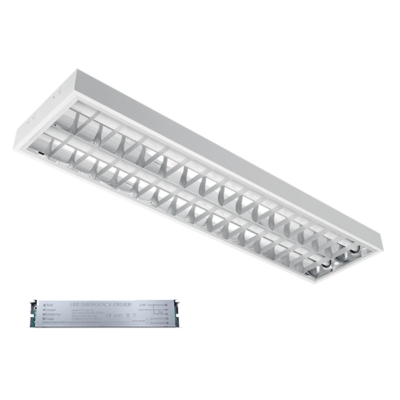 LENA-V SA LED (1200MM) 2X18W 4000K BM 1195X295mm SA PANIK MODULOM